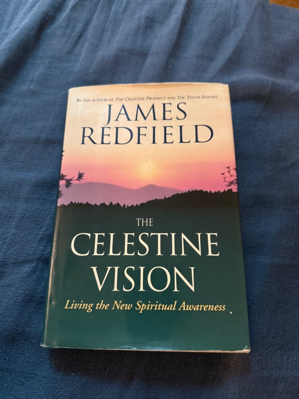 James Redfield "The Celestine Vision" Hardcover Book